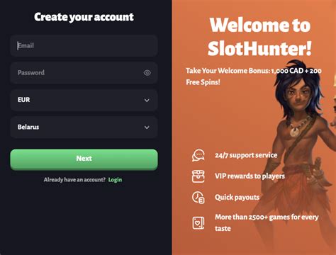 slothunter no deposit bonus code 2022